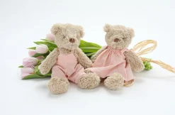 Nana Huchy Baby Honey Bear - Overalls Baby Pink Discount