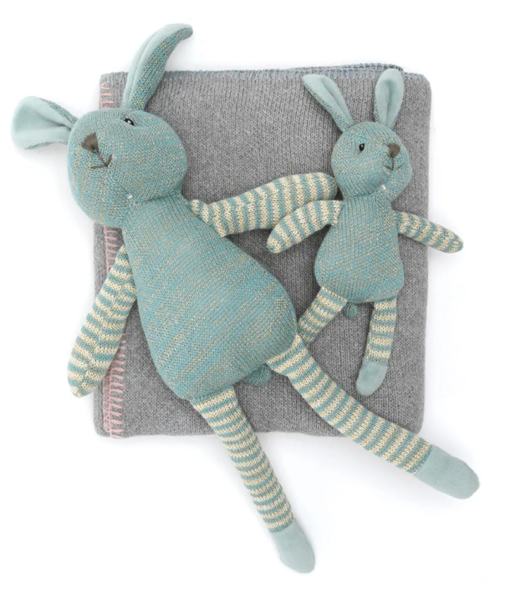 Nana Huchy Bobby the Bunny Rattle New