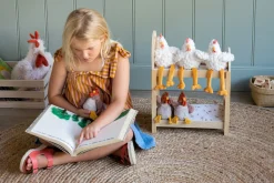 Nana Huchy Charlie the Chicken Rattle Hot