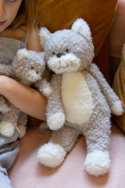 Nana Huchy Checkers the Kitten Grey Outlet