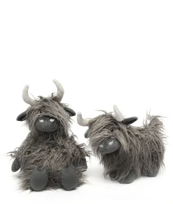 Nana Huchy Henry & Heidi Cow Set Charcoal Best