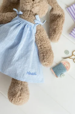 Nana Huchy Personalised Bunny - Mrs Honey Bunny Baby Blue New