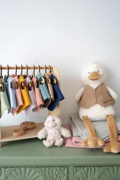 Nana Huchy Personalised Big Bill & Pointelle Blanket Bundle - Oatmeal Online