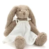 Nana Huchy Personalised Bunny - Mrs Honey Bunny White