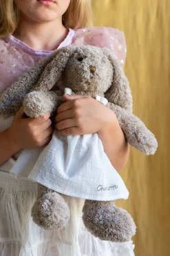 Nana Huchy Personalised Bunny - Mrs Honey Bunny White