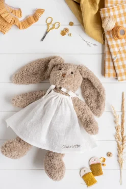 Nana Huchy Personalised Bunny - Mrs Honey Bunny White