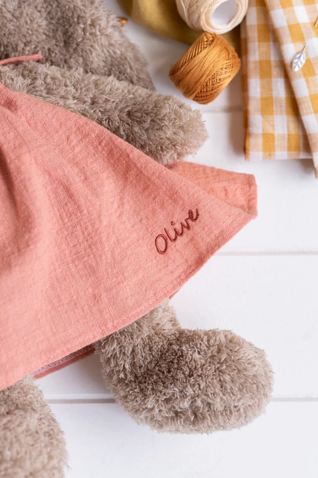 Nana Huchy Personalised Bunny - Mrs Honey Bunny Pink Best