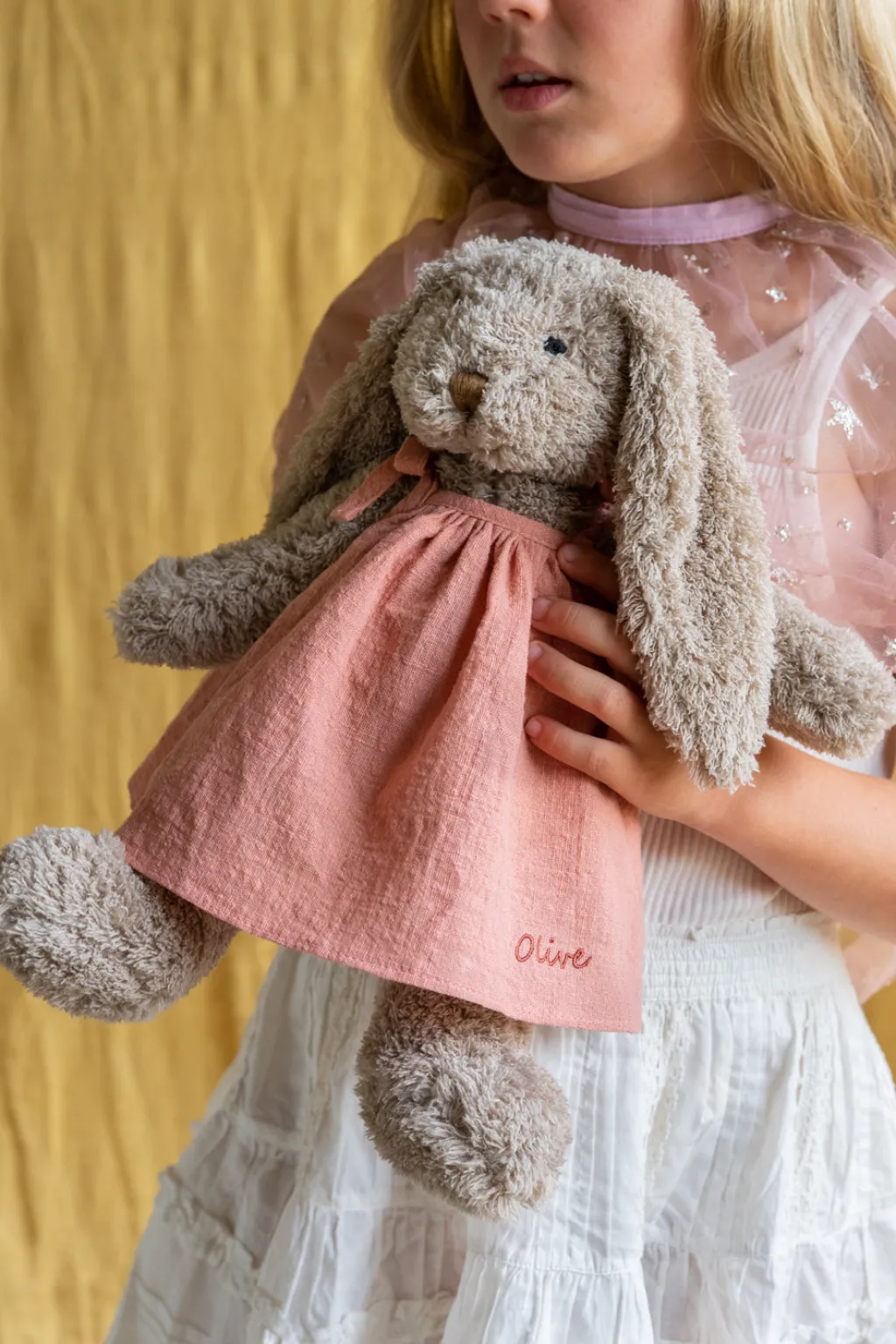 Nana Huchy Personalised Bunny - Mrs Honey Bunny Pink Best