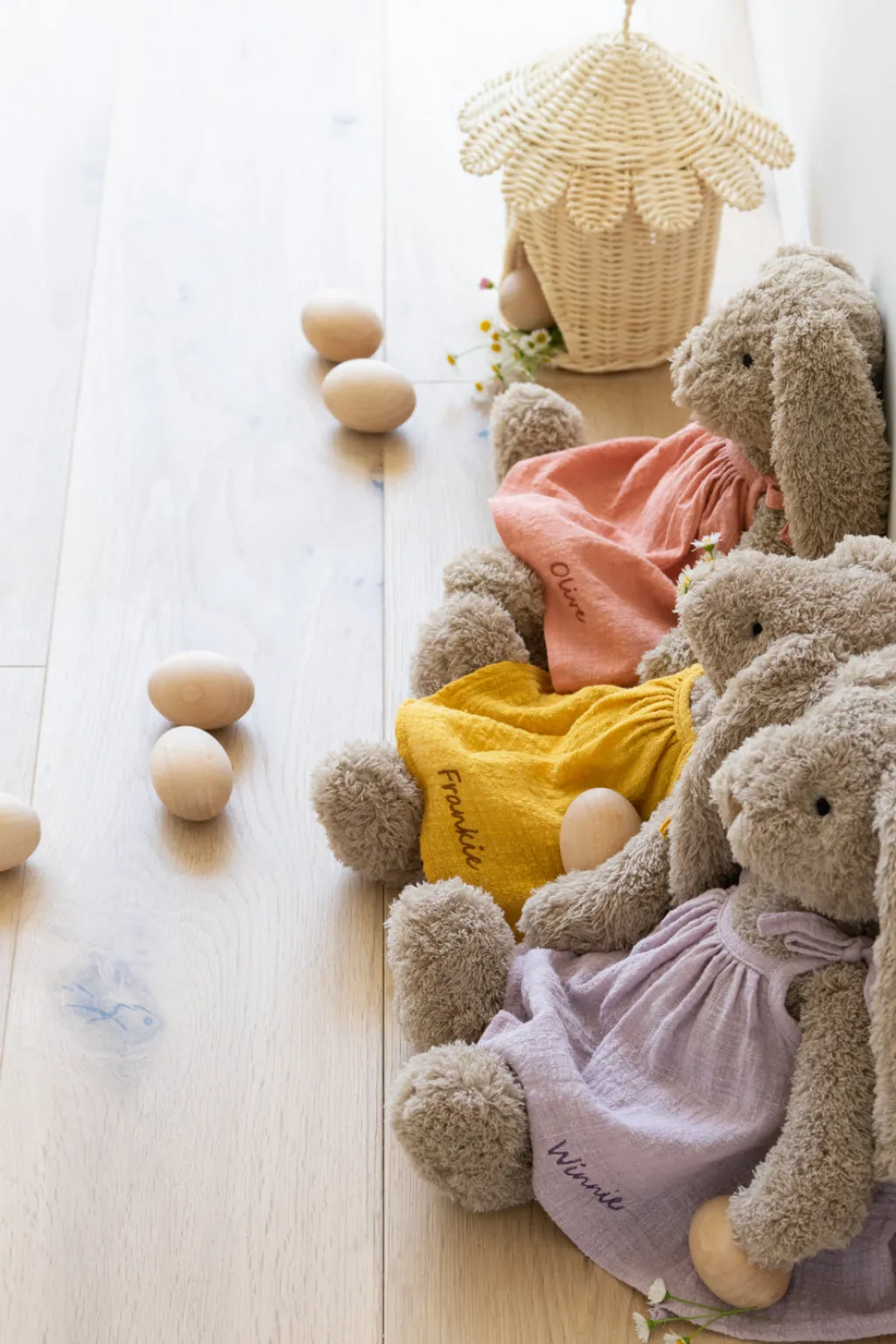 Nana Huchy Personalised Bunny - Mrs Honey Bunny Pink Best