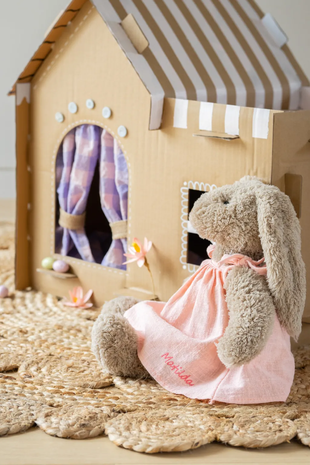 Nana Huchy Personalised Dress - Baby Pink New