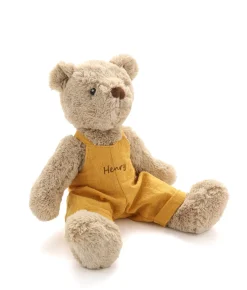 Nana Huchy Personalised Honey Bear Overalls - Mustard Sale