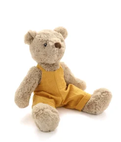 Nana Huchy Personalised Honey Bear Overalls - Mustard Sale