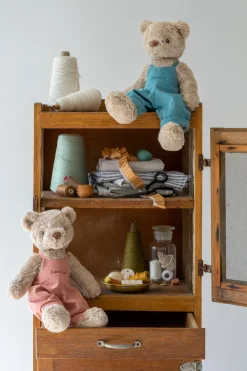 Nana Huchy Personalised Honey Bear Overalls - Pink New