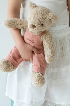 Nana Huchy Personalised Honey Bear Overalls - Pink New