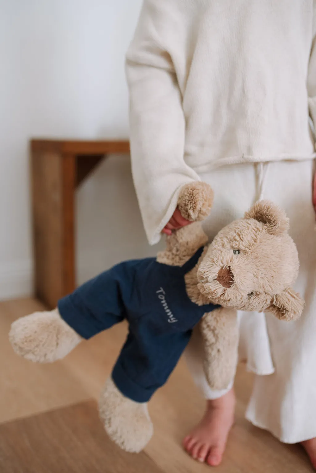 Nana Huchy Personalised Honey Bear Overalls - Navy