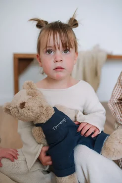 Nana Huchy Personalised Honey Bear Overalls - Navy