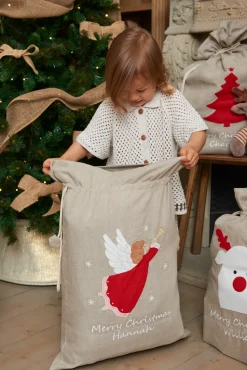 Nana Huchy Personalised Santa Sack - Angel Sale
