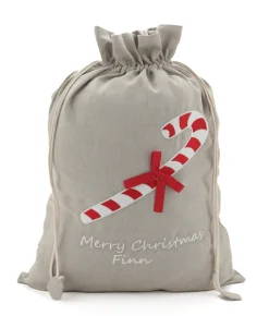 Nana Huchy Personalised Santa Sack - Candy Cane Online