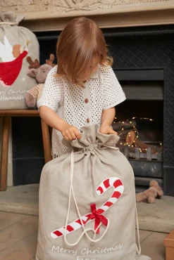 Nana Huchy Personalised Santa Sack - Candy Cane Online
