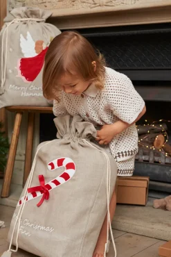 Nana Huchy Personalised Santa Sack - Candy Cane Online