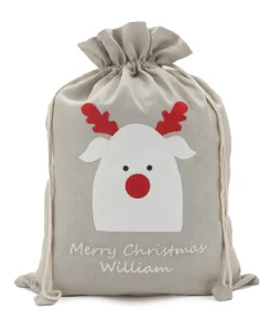 Nana Huchy Personalised Santa Sack - Reindeer