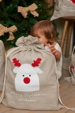 Nana Huchy Personalised Santa Sack - Reindeer