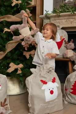 Nana Huchy Personalised Santa Sack - Reindeer