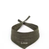 Nana Huchy Personalised Toy Bandana - Olive Green Discount
