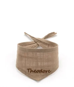 Nana Huchy Personalised Toy Bandana - Taupe Outlet