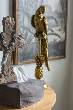 Nana Huchy Tissue Box Cover Lge-Charcoal Online